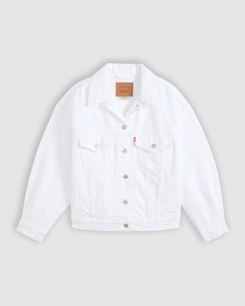 levi's® '90s trucker 卡車司機外套 | 女裝 A17430177XXS- White  – Levi's 香港