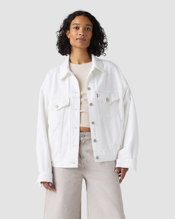levi's® '90s trucker 卡車司機外套 | 女裝 A17430177XXS- White  – Levi's 香港
