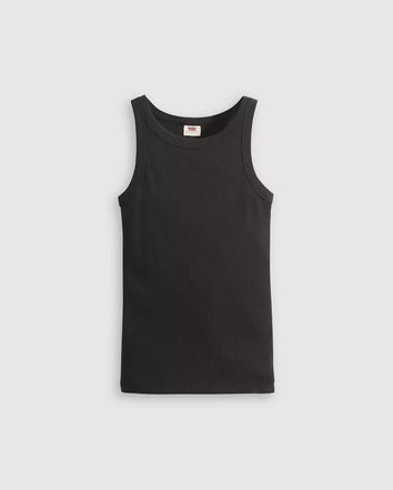 levi's® essential racer 背心 | 女裝   A33810001XS- Black  – Levi's 香港