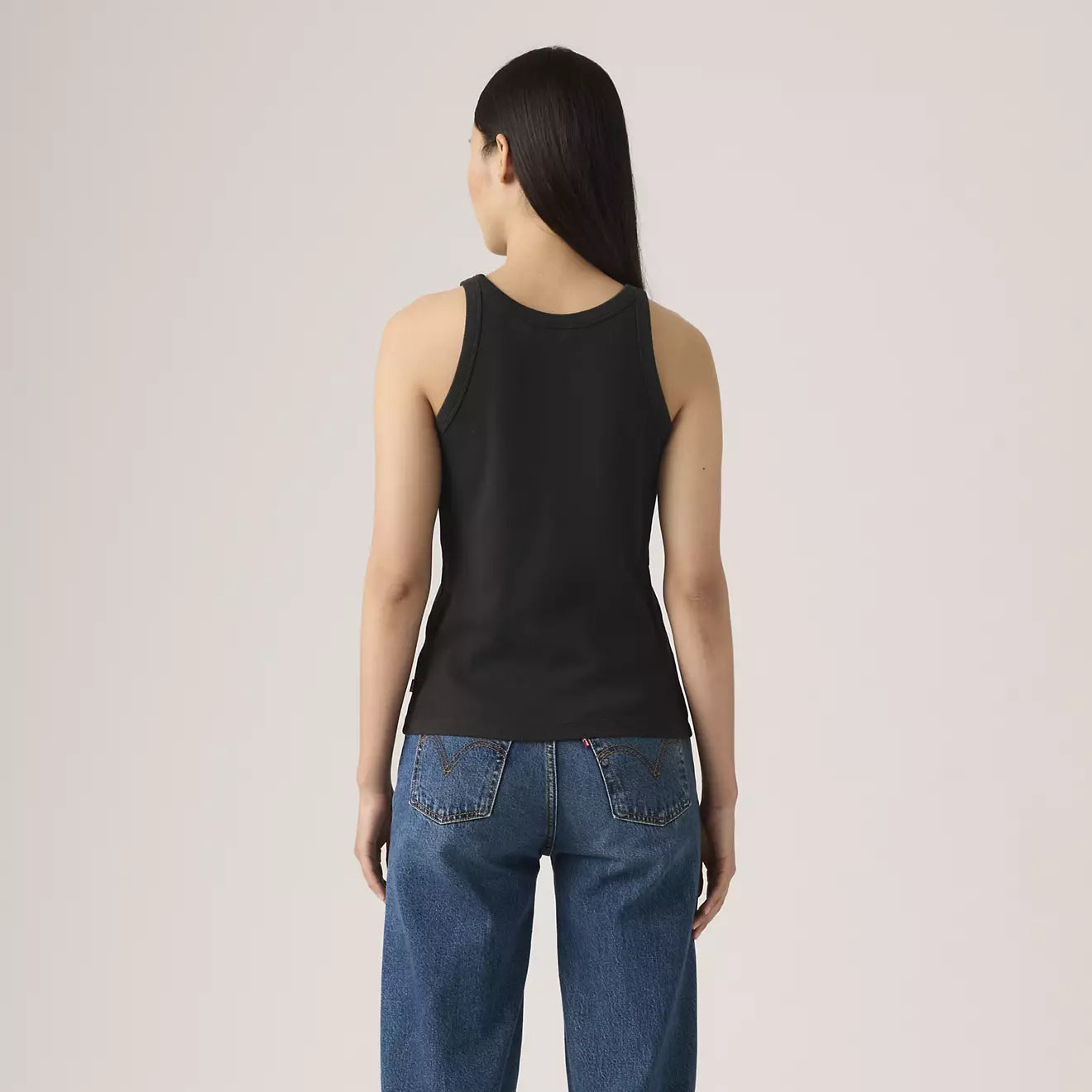 levi's® essential racer 背心 | 女裝   A33810001XS- Black – Levi's 香港