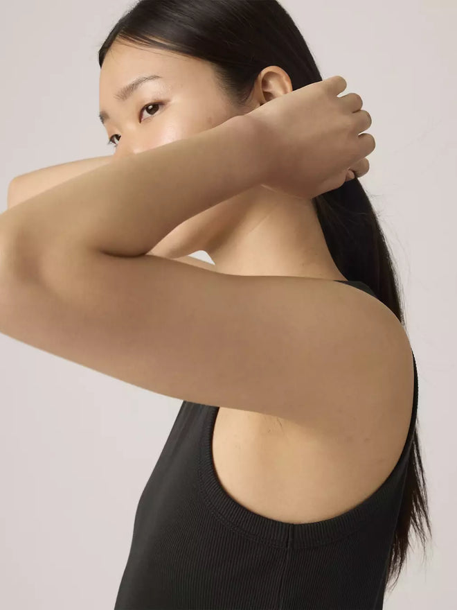 levi's® essential racer 背心 | 女裝   A33810001XS- Black  – Levi's 香港