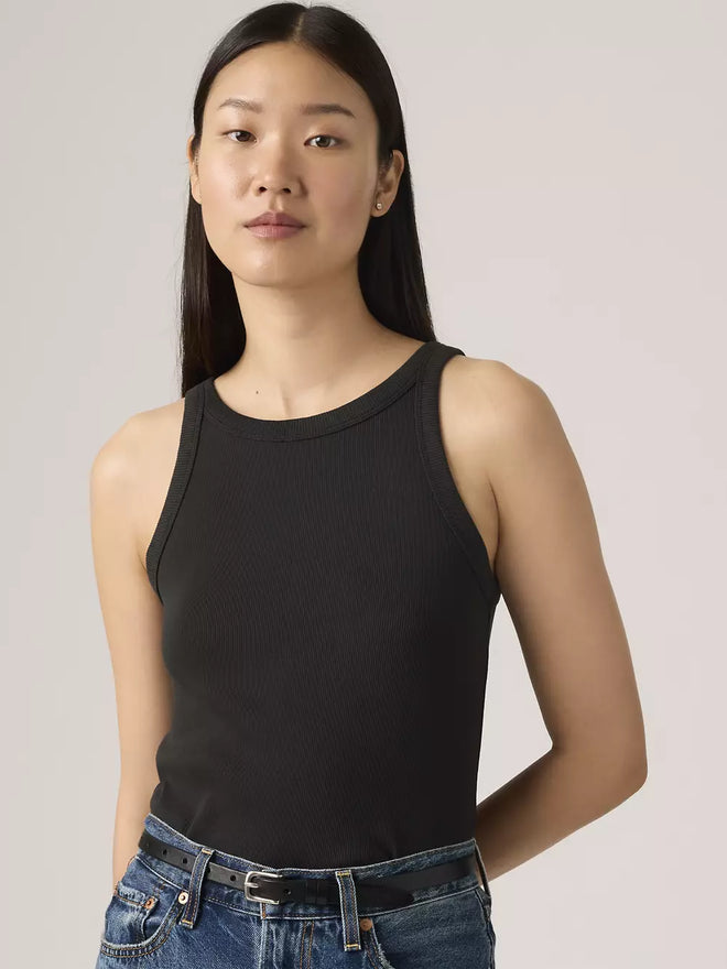 levi's® essential racer 背心 | 女裝   A33810001XS- Black  – Levi's 香港