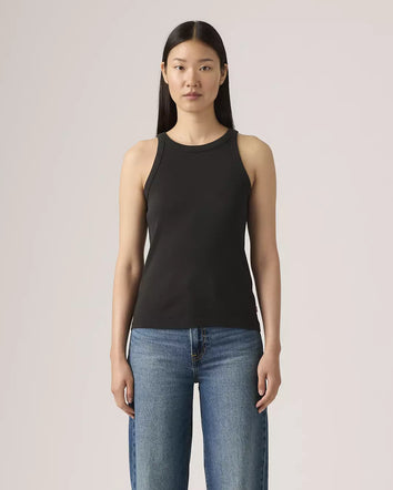 levi's® essential racer 背心 | 女裝   A33810001XS- Black  – Levi's 香港