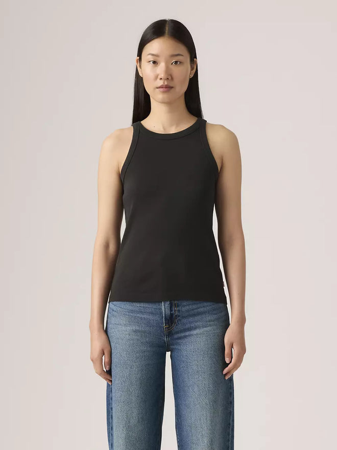 levi's® essential racer 背心 | 女裝   A33810001XS- Black  – Levi's 香港