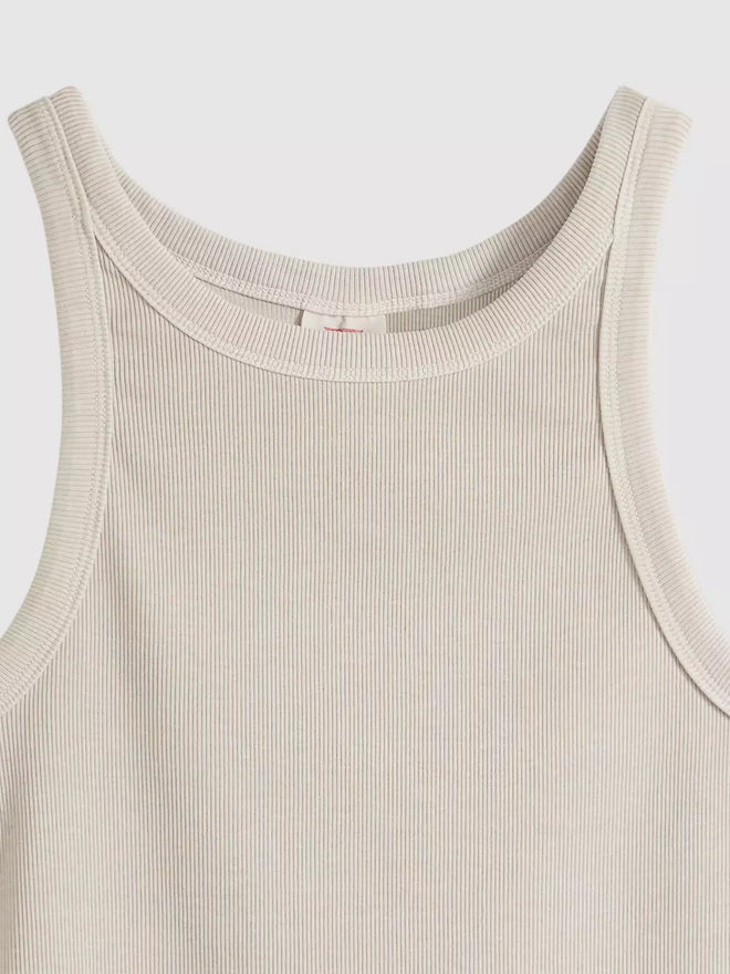 levi's® women's essential racer tank A33810039M- Grey  – Levi's Hong Kong