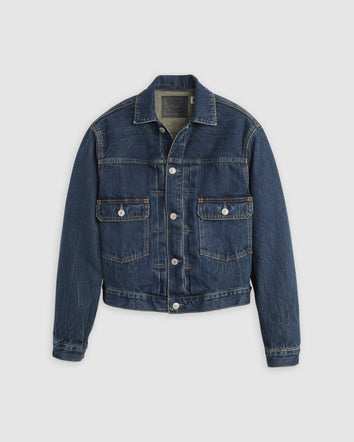 levi’s® blue tab™ women’s type ii trucker jacket A58840004XS- Multicolor  – Levi's 香港