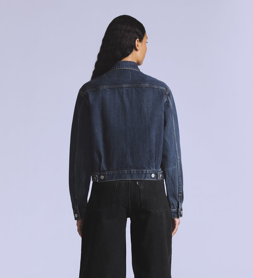 levi’s® blue tab™ women’s type ii trucker jacket A58840004XS- Multicolor – Levi's 香港