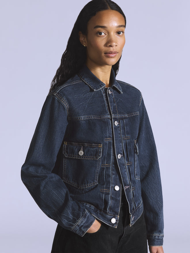 levi’s® blue tab™ 女裝 type ii trucker外套 A58840004XS- Multicolor  – Levi's 香港
