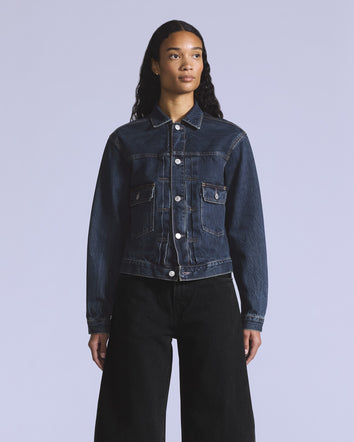 levi’s® blue tab™ women’s type ii trucker jacket A58840004XS- Multicolor  – Levi's 香港