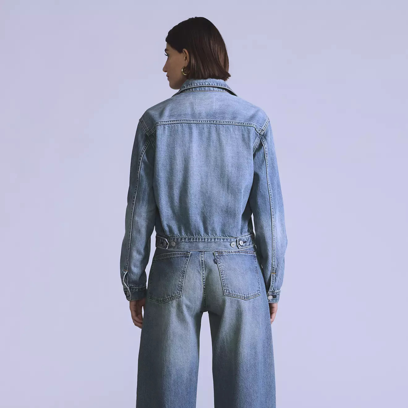 levi's® blue tab™ women's type ii trucker jacket A58840005XS- Medium Indigo – Levi's Hong Kong