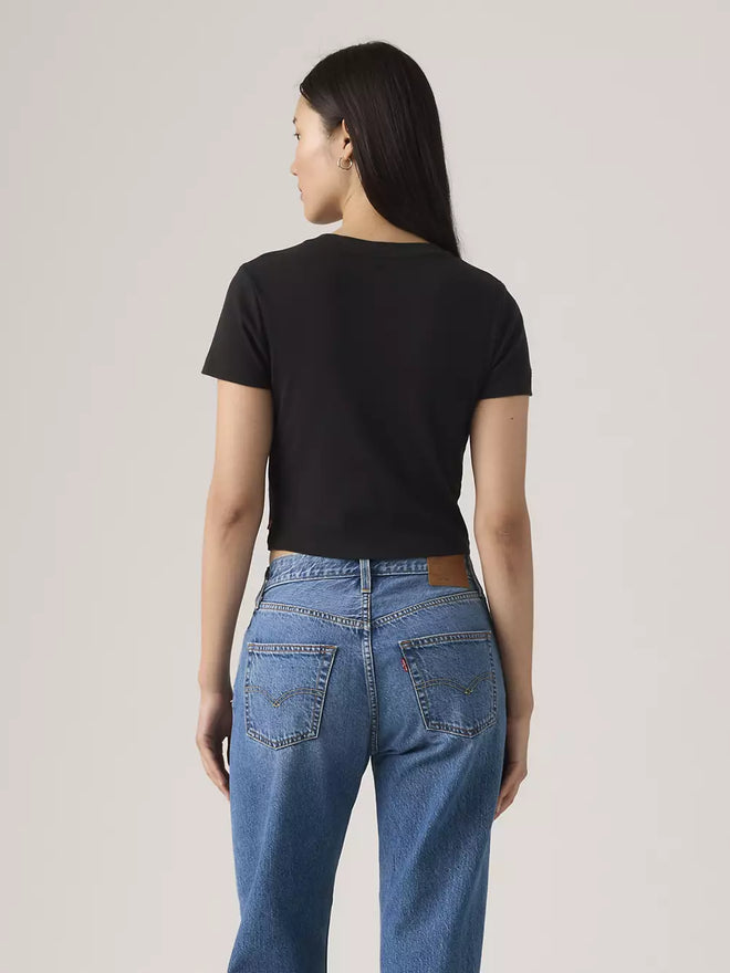 levi's® essential sporty t恤 | 女裝 A74190001XS- Black  – Levi's 香港
