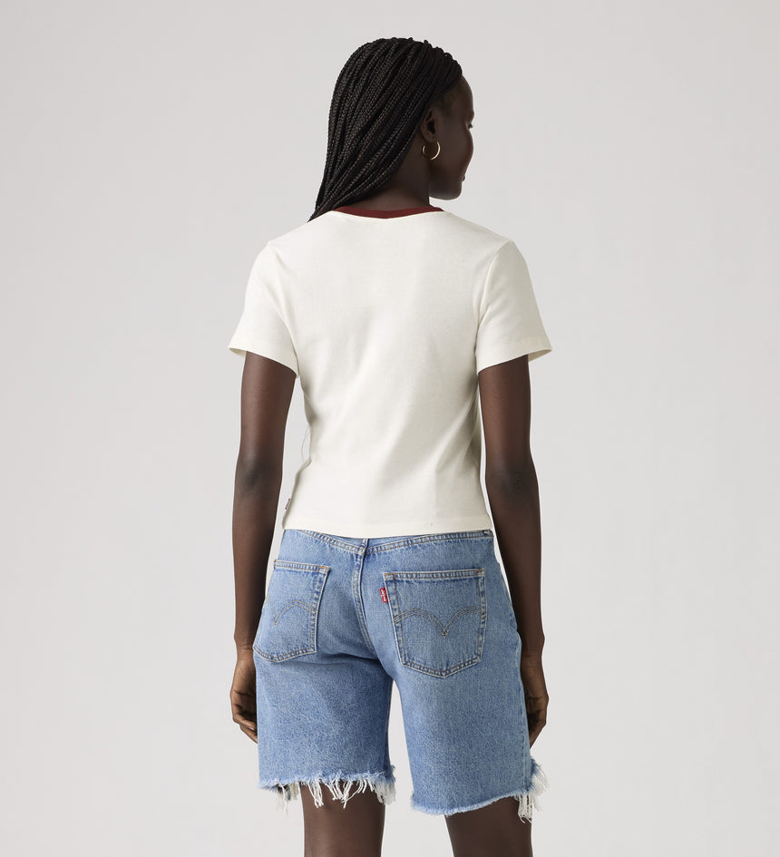 levi's® women's graphic essential sporty tee A87980071XS- White – Levi's Hong Kong