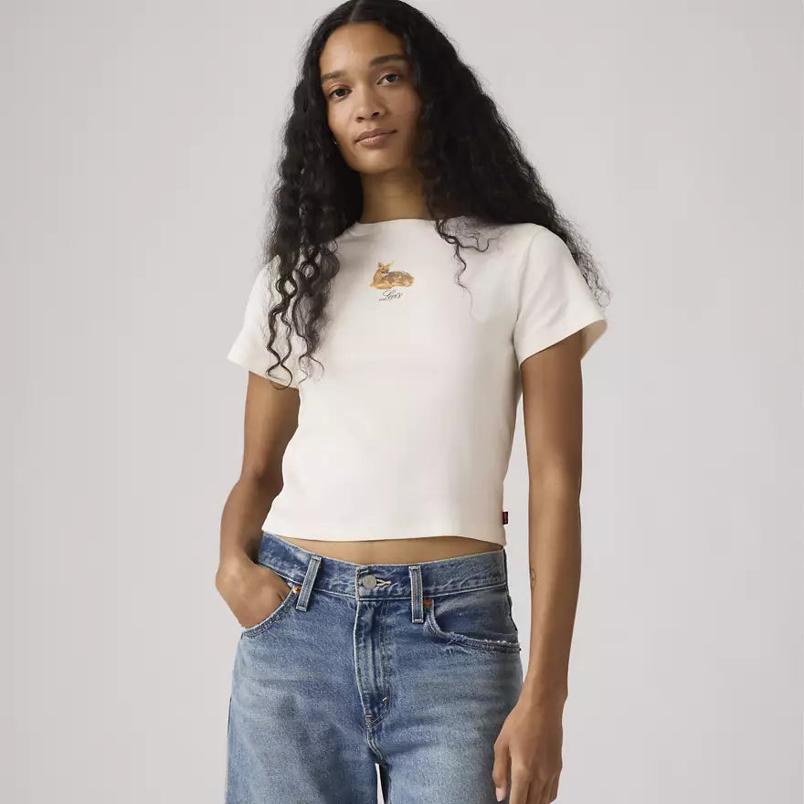 levi's® graphic essential sporty t恤 | 女裝 A87980082L- White – Levi's 香港