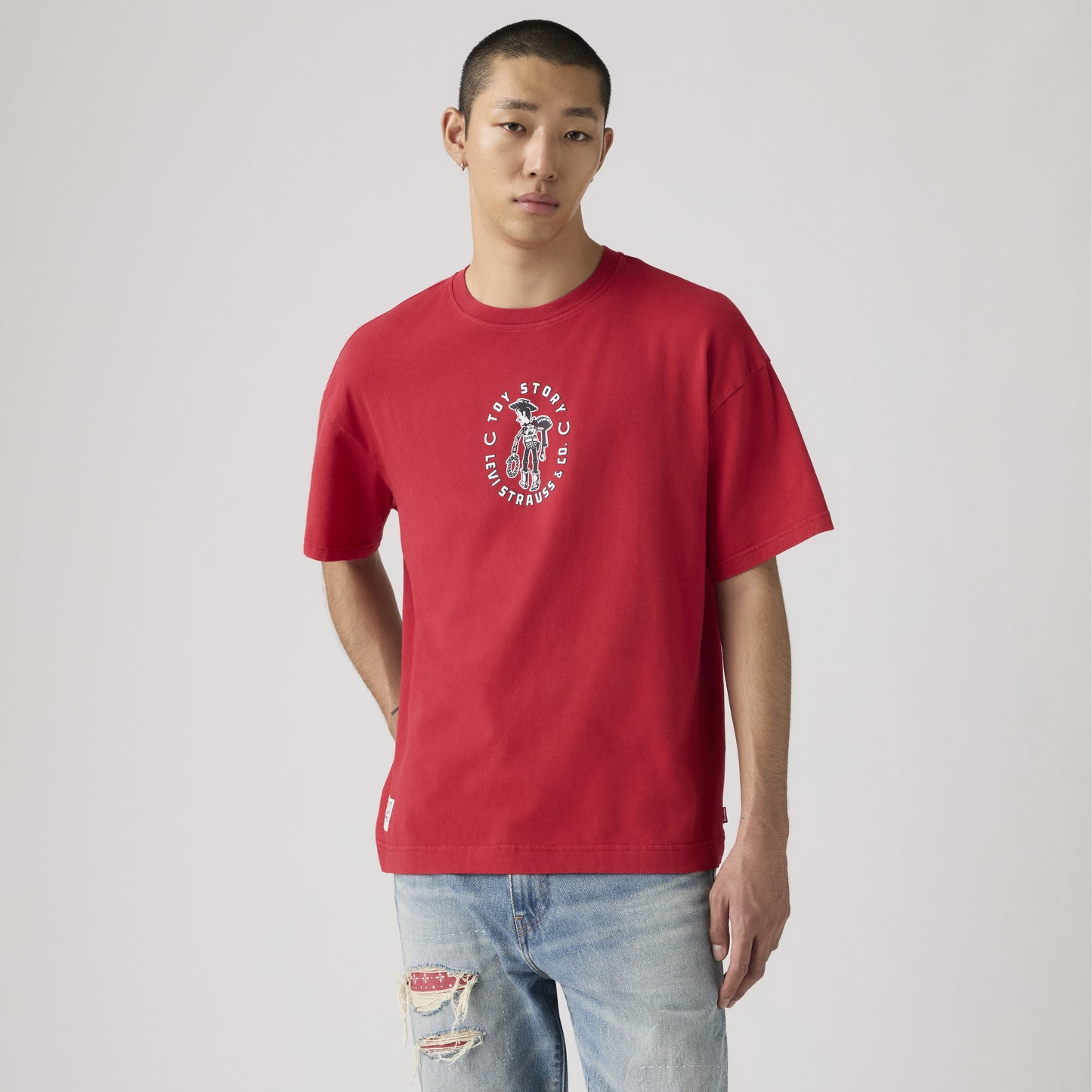 Levi's® x Toy Story 男士Boxy圖案 T 恤 | 男裝