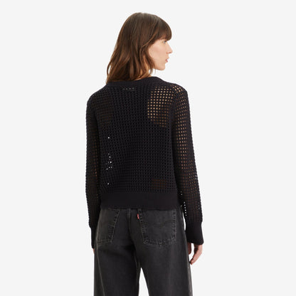 Levi's® Women's Superbloom Crochet Long-Sleeve Top