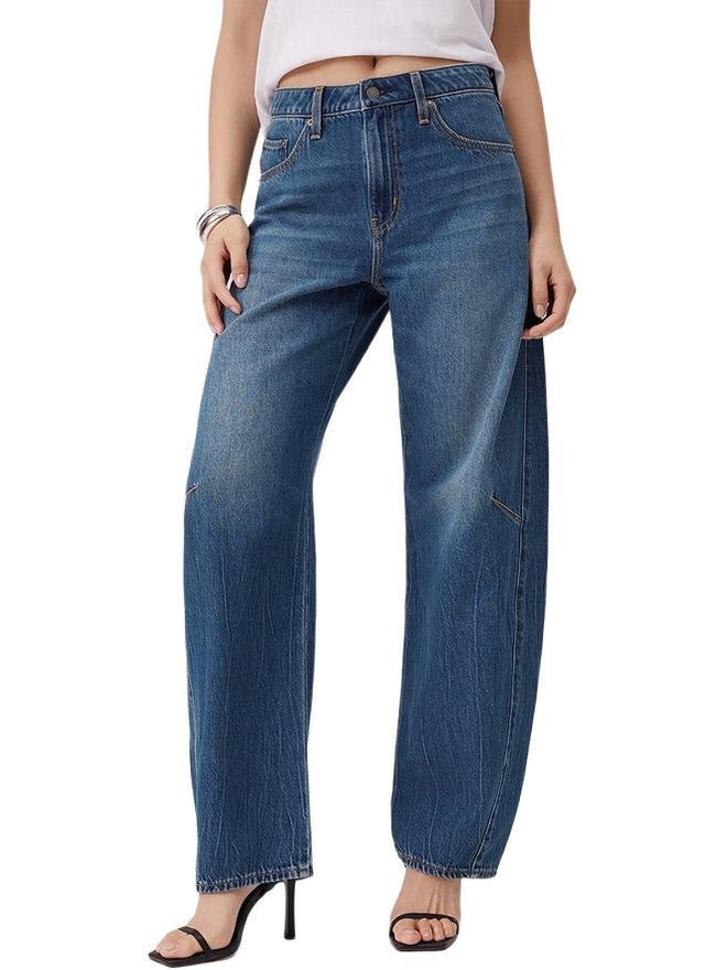 levi's® baggy dad barrel 牛仔褲 | 女裝 0039A00332430 Indigo  – Levi's 香港