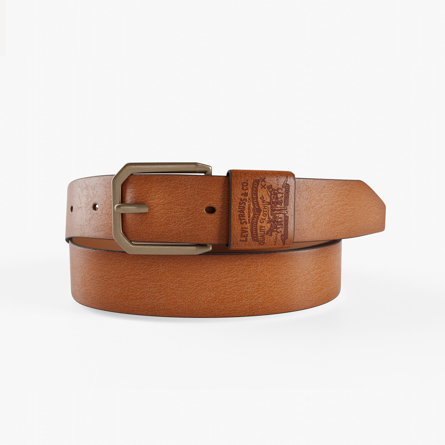 Levi's® Men's Wide Loop Two Horse Belt