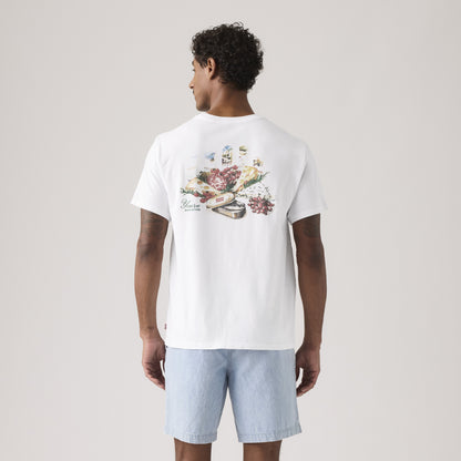 Levi's® Relaxed 寬鬆短袖圖案 T恤 | 男裝  