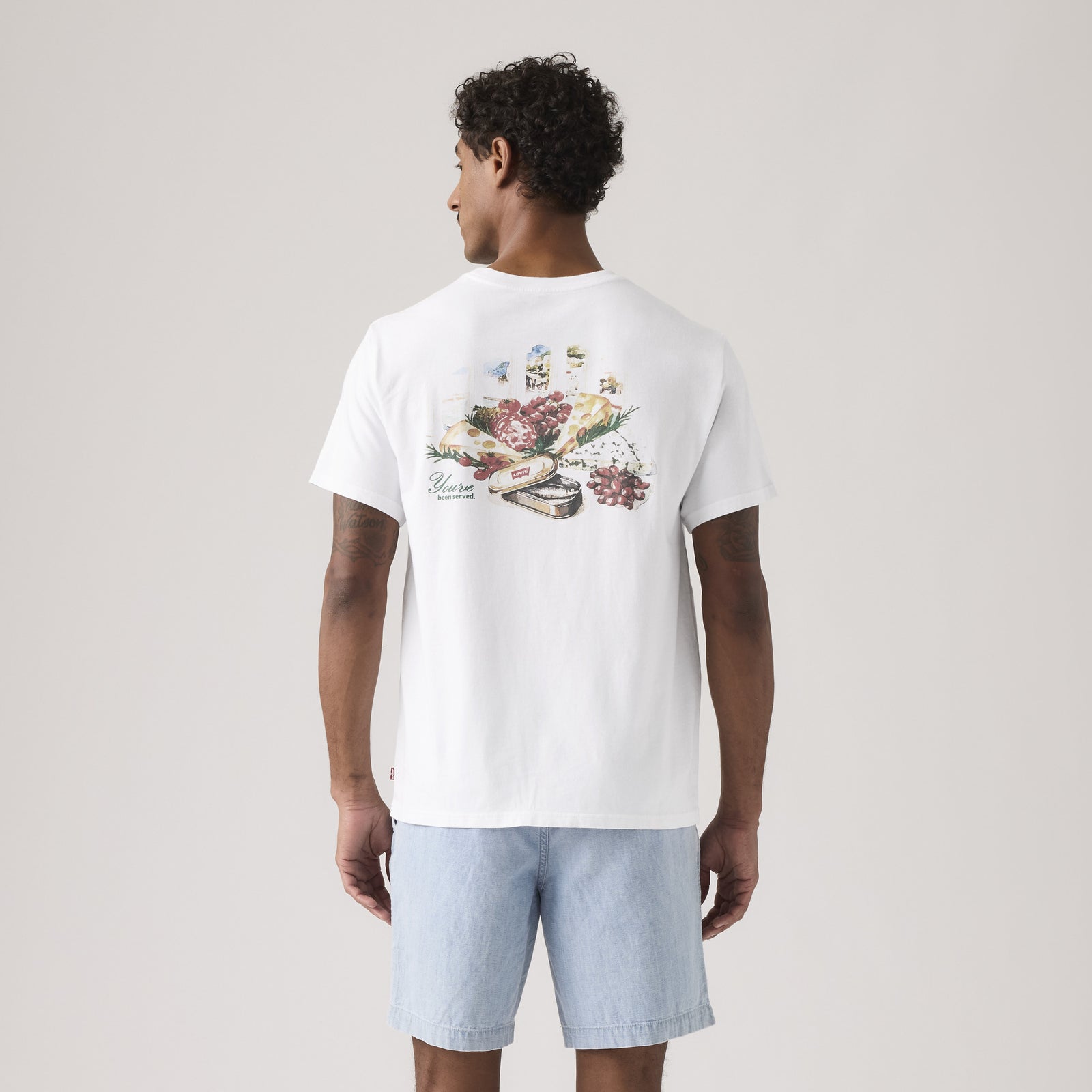 levi's® men's relaxed short-sleeve graphic t-shirt 161432386S- White – Levi's Hong Kong