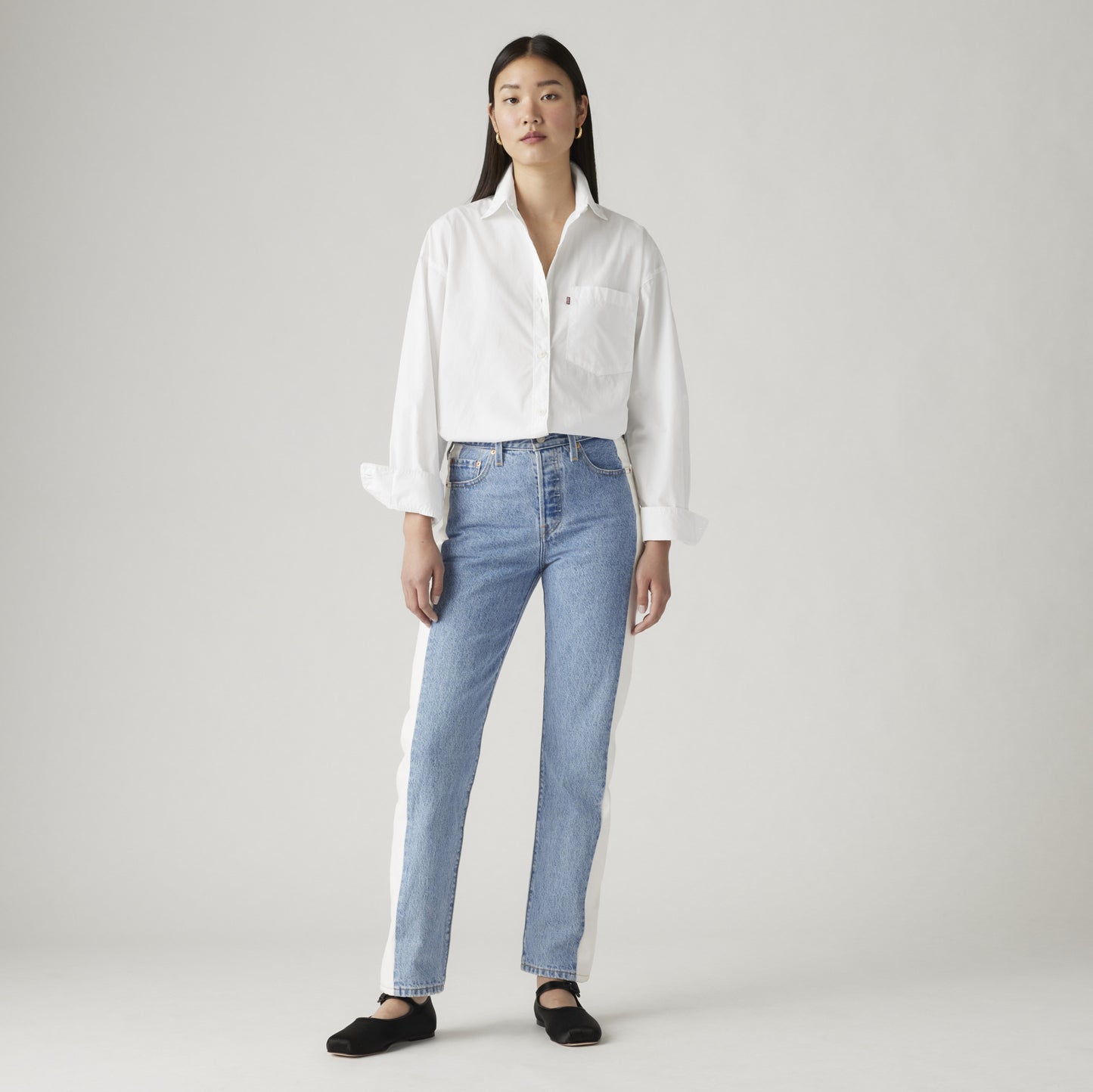 Levi's® For Paris Women's 501® Paneled Crop Jeans