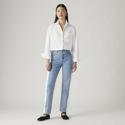 Levi's® For Paris 女士拼色501®經典直腳牛仔褲