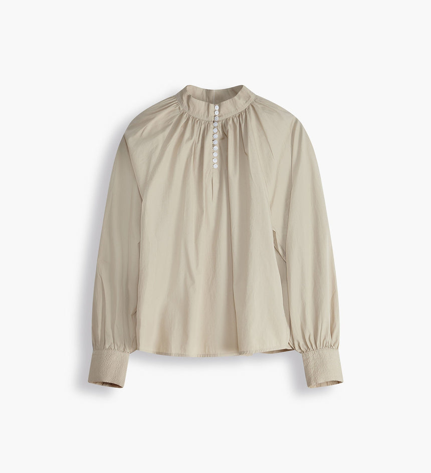 gillian mock neck ls top safari 292640003L- Safari – Levi's Hong Kong