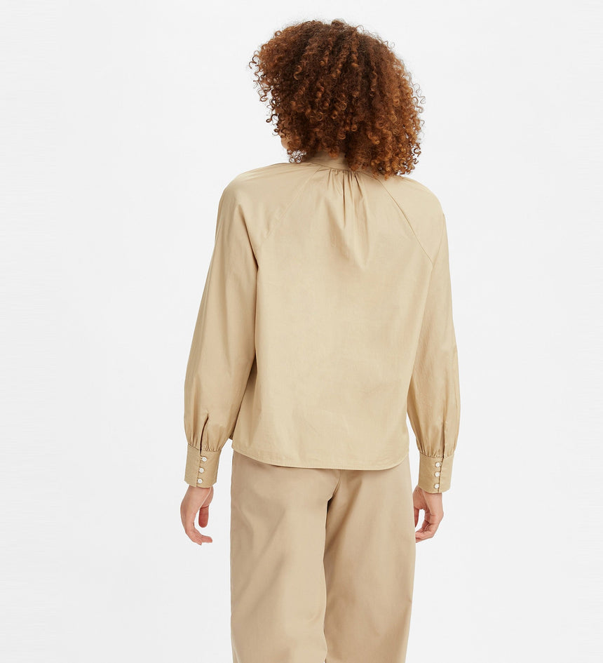 gillian mock neck ls top safari 292640003L- Safari – Levi's Hong Kong