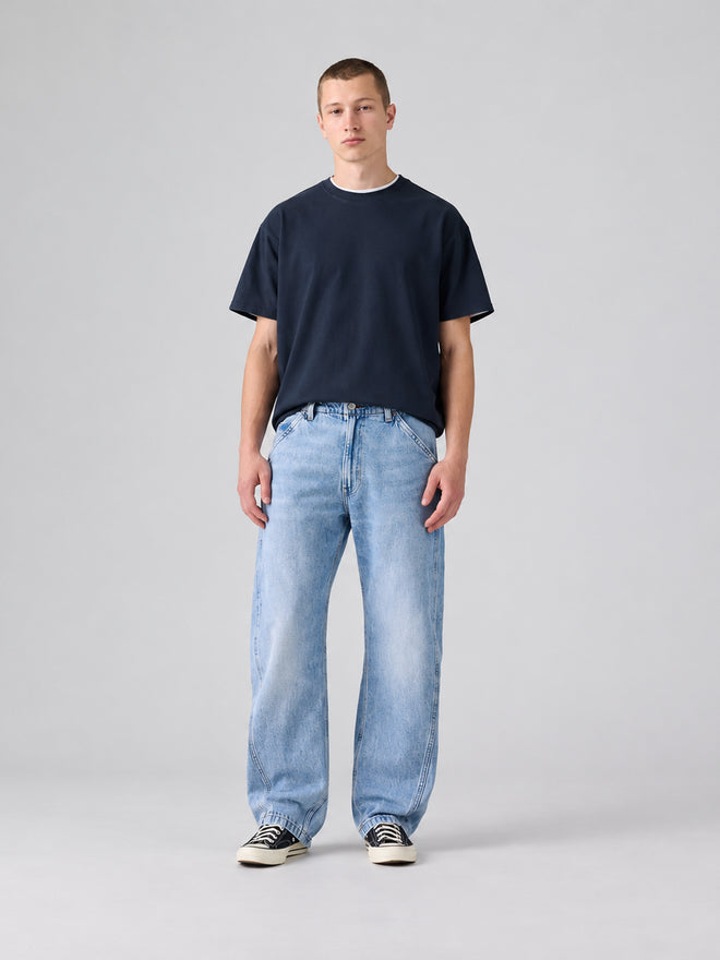levi's® baggy barrel 寬鬆桶型牛仔褲 | 男裝   0057O00092832 Light Wash  – Levi's 香港