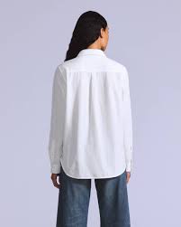 levi’s® blue tab™ 女裝 club 襯衫 001LP0001XS- White  – Levi's 香港