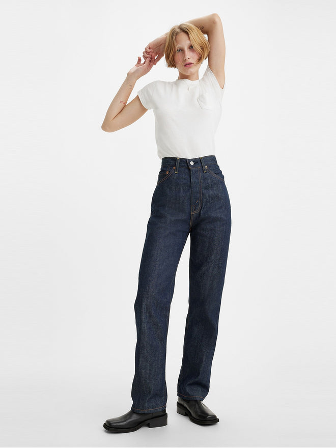 levi's® 1950's 701 jeans 5070100362630 Dark Indigo Organic 701 - Dark Indigo - Flat Finish  – Levi's Hong Kong