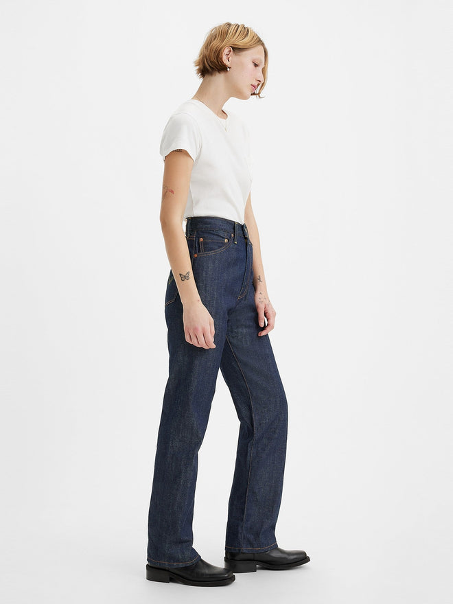levi's® 1950's 701 jeans 5070100362630 Dark Indigo Organic 701 - Dark Indigo - Flat Finish  – Levi's Hong Kong