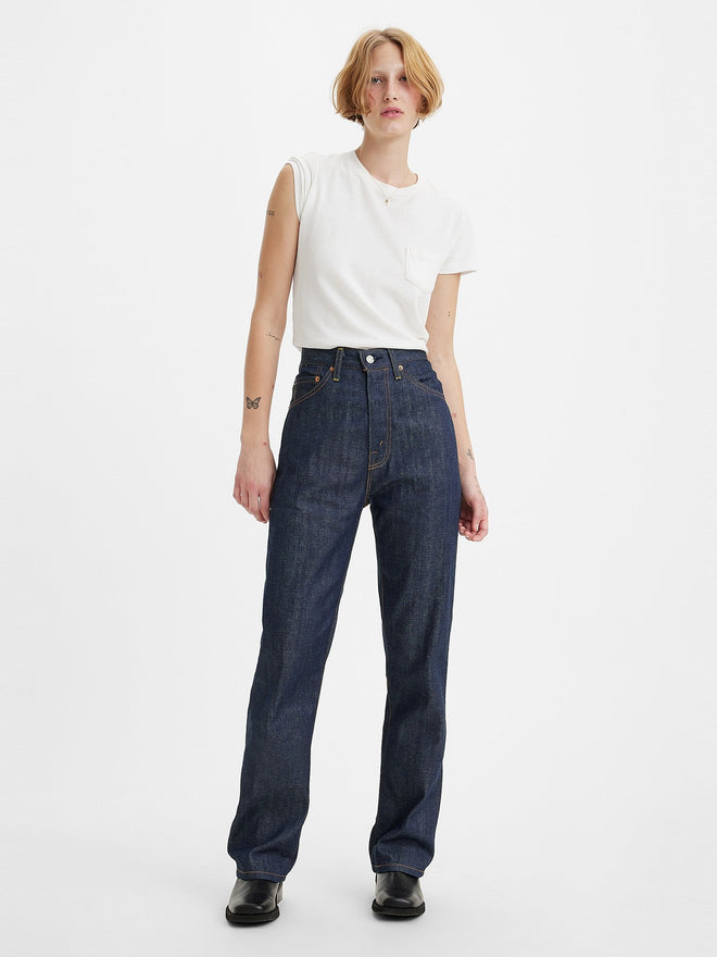 levi's® 1950's 701 jeans 5070100362630 Dark Indigo Organic 701 - Dark Indigo - Flat Finish  – Levi's Hong Kong