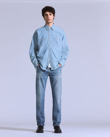 levi’s® blue tab™ men’s 502™ taper jeans A588100112832 Medium Indigo  – Levi's Hong Kong