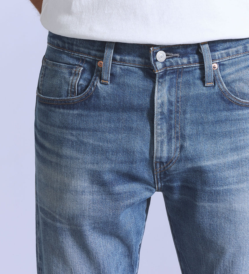 levi’s® blue tab™ 男裝 502™ 修身窄腳牛仔褲 A588100113432 Medium Indigo – Levi's 香港