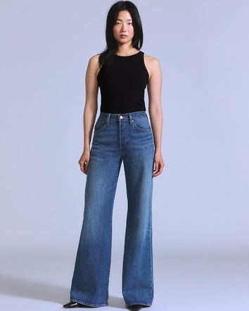 levi's® blue tab™ '70s flare 牛仔褲 | 女裝 006U600012430 Blue  – Levi's 香港