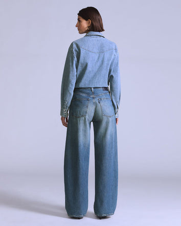 levi's® blue tab™ drop barrel 牛仔褲 | 女裝 003J400042429 Multicolor  – Levi's 香港