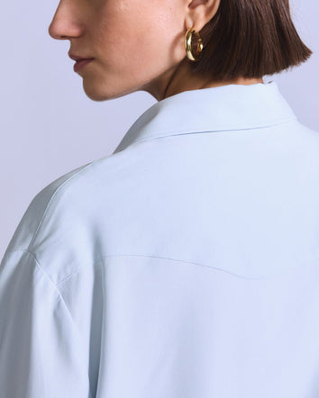 levi's® blue tab™ rider 騎士襯衫 | 女裝   004TS0001XS- Blue  – Levi's 香港