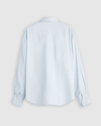 levi's® blue tab™ rider 騎士襯衫 | 女裝   004TS0001XS- Blue  – Levi's 香港