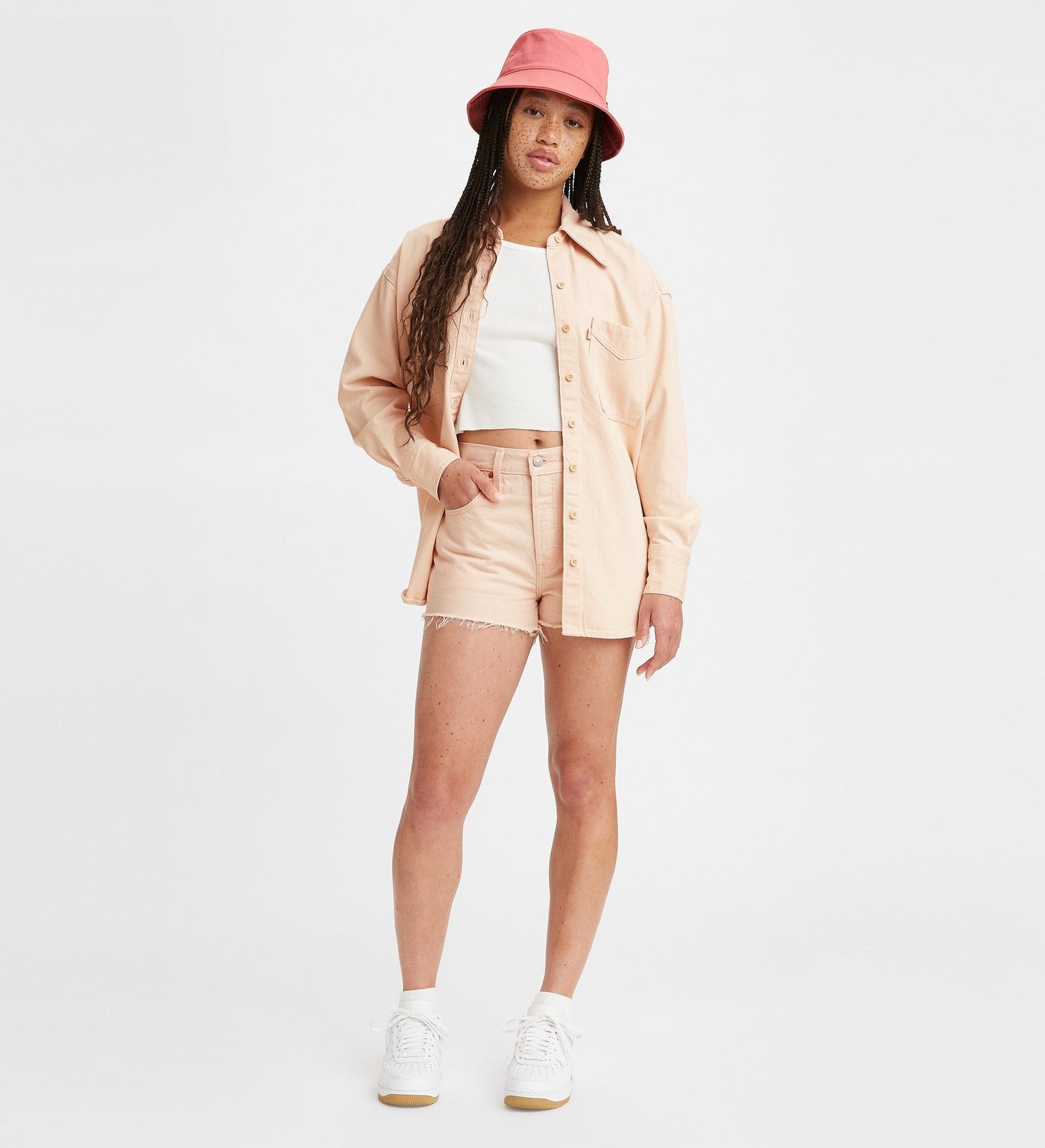 levi's® fresh® 501® 原創高腰牛仔短褲 | 女裝 56327026026- Loquat – Levi's 香港