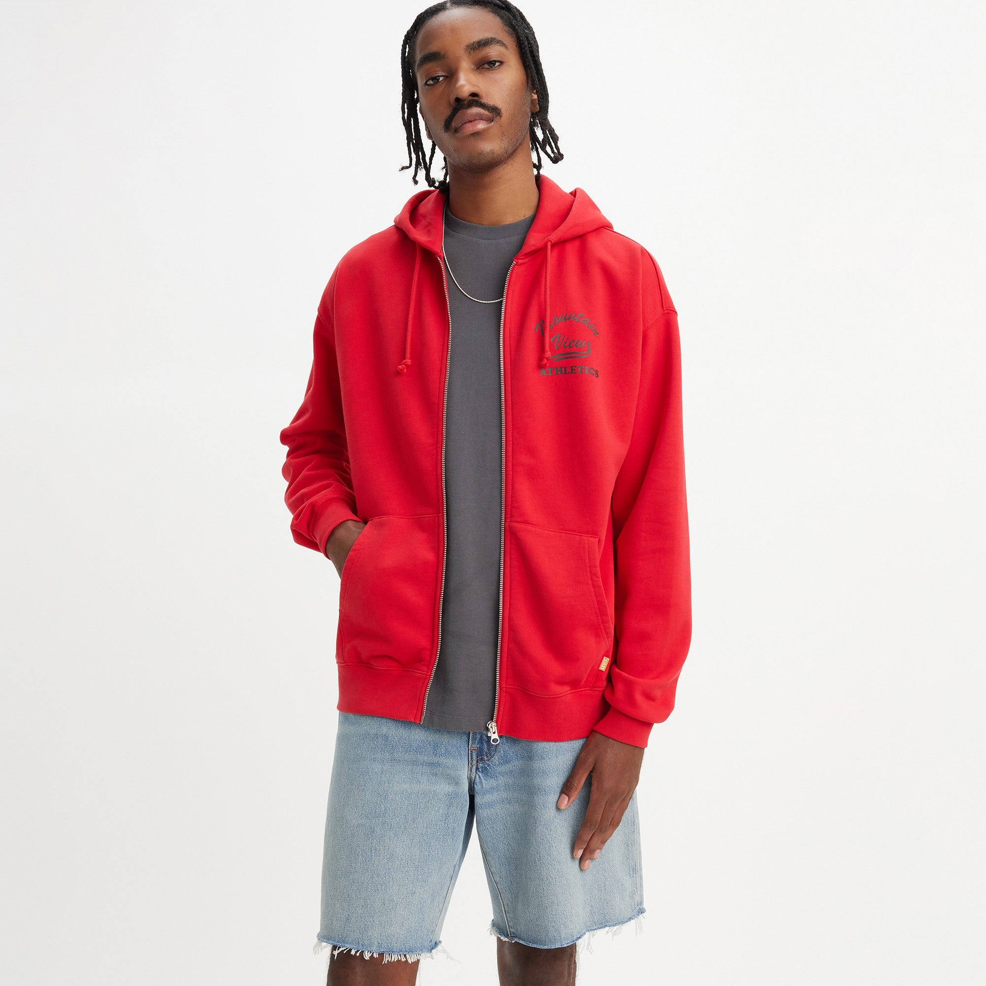 Levis full zip hoodie hotsell