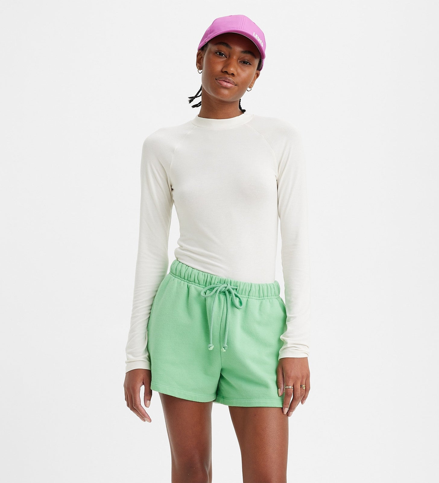 levi's® gold tab™ 合身長袖tee | 女裝 A59900000S- Egret – Levi's 香港