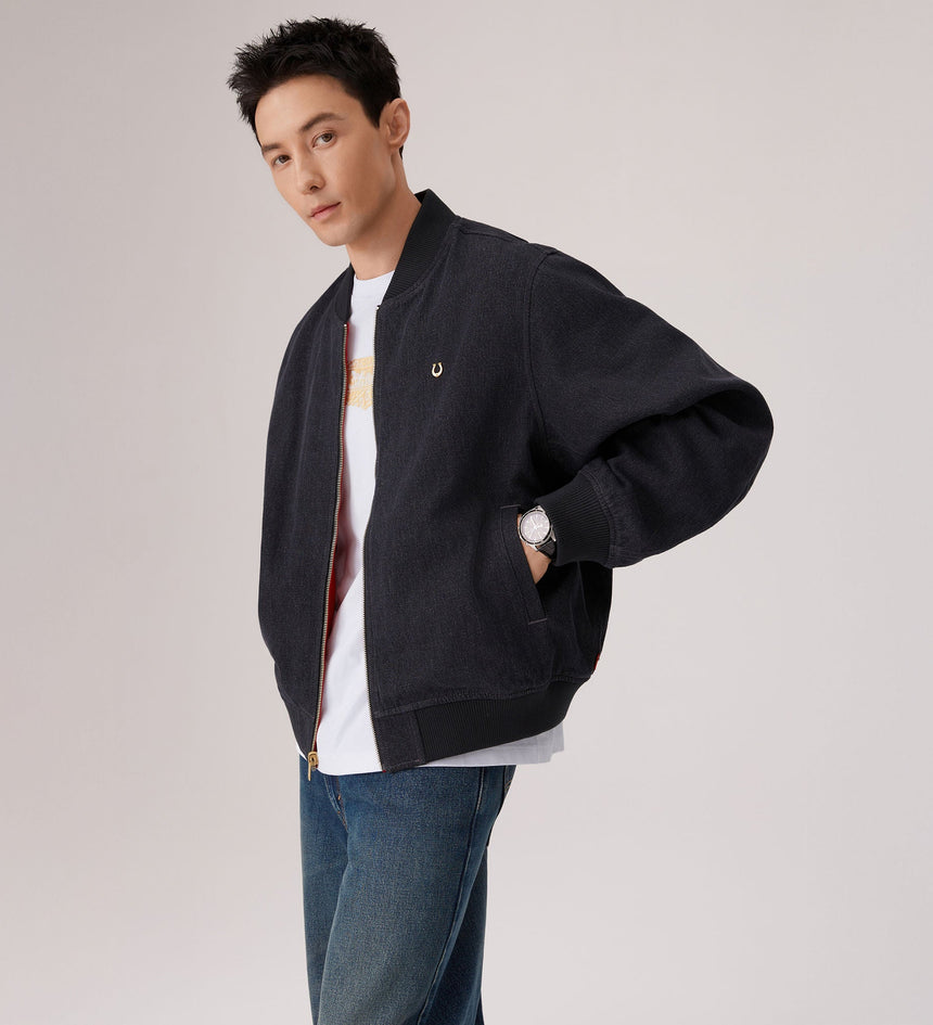 levi's® 2026 新年限定雙面穿飛行員外套 | 男裝 0080R0000S- Multicolor – Levi's 香港