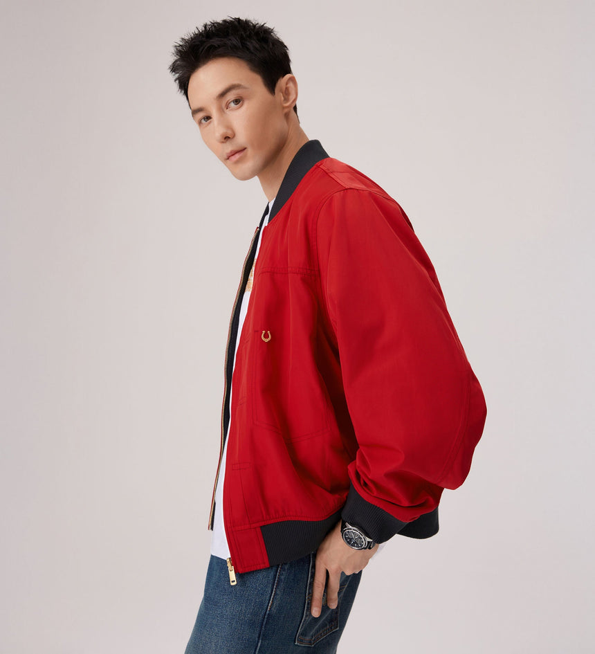levi's® 2026 新年限定雙面穿飛行員外套 | 男裝 0080R0000S- Multicolor – Levi's 香港