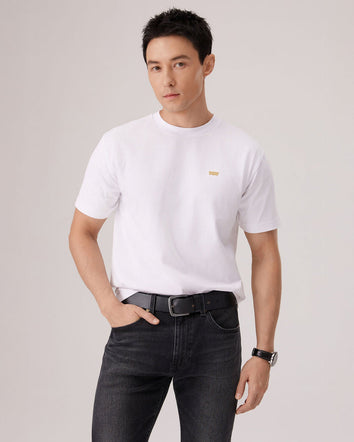 levi's® 2026 新年限定雙馬標準版型t恤 | 男裝 0080Q0000XS- White  – Levi's 香港