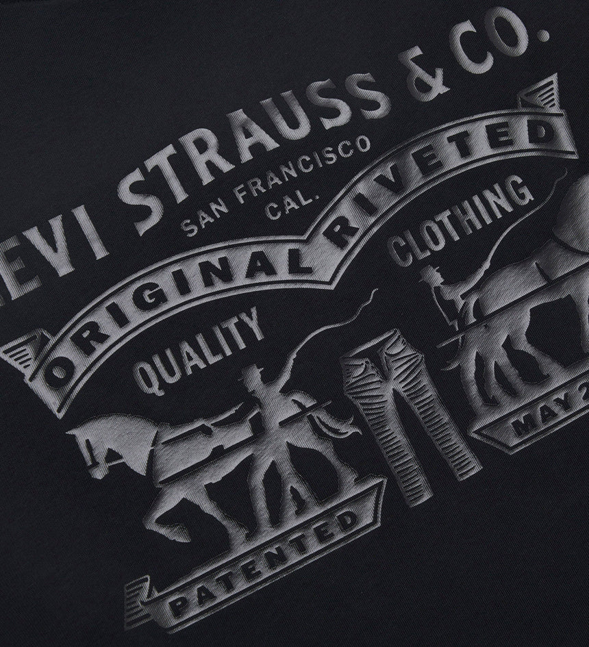 Levi's® 2026 新年限定雙馬標準版型T恤 | 男裝