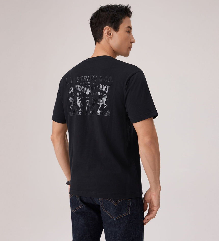 Levi's® 2026 新年限定雙馬標準版型T恤 | 男裝