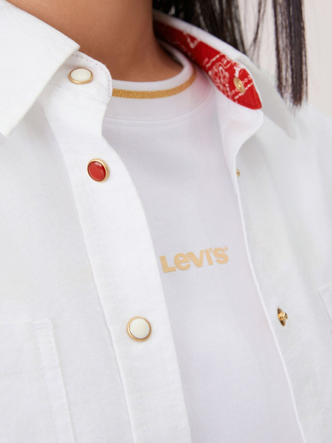 levi's® 2026 新年限定短袖針織恤衫 | 男裝 006R00000L- White  – Levi's 香港