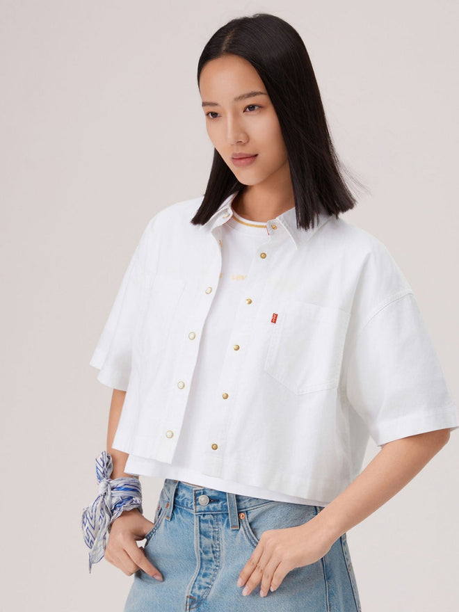 levi's® 2026 新年限定短袖針織恤衫 | 男裝 006R00000L- White  – Levi's 香港