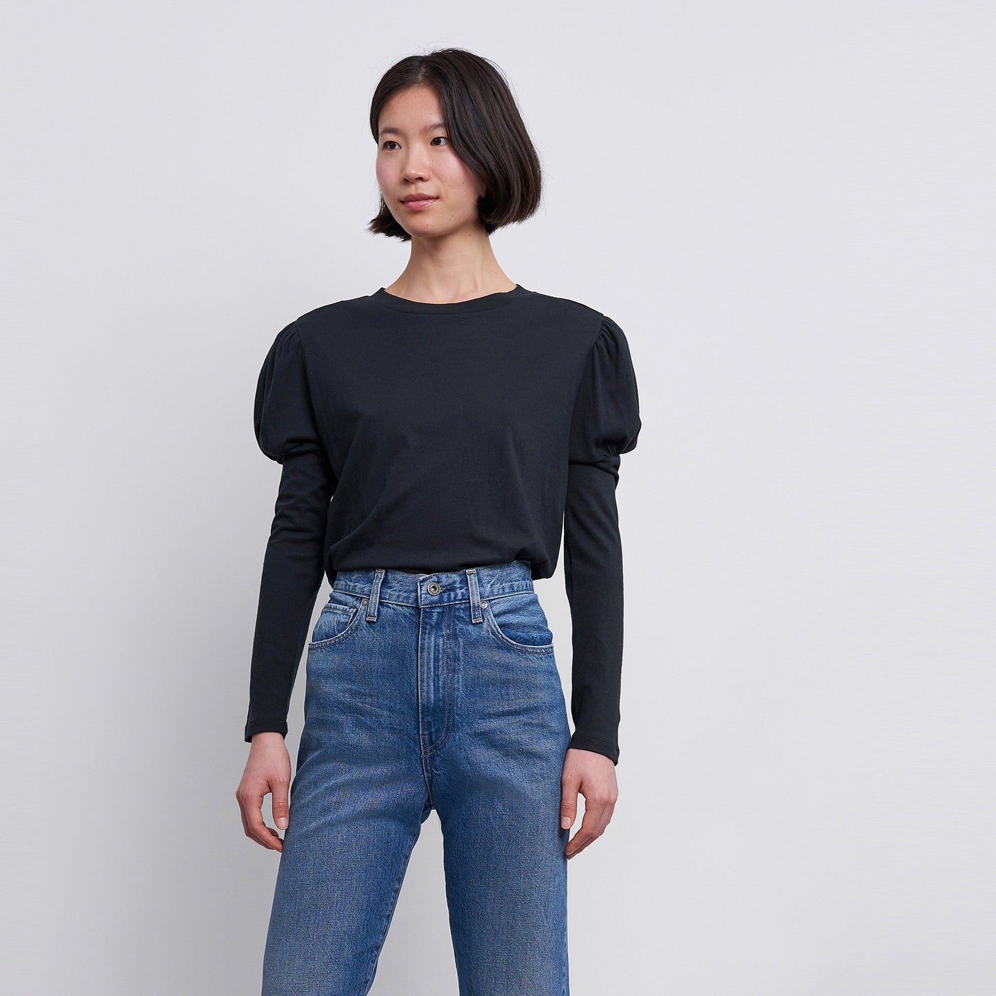 Levi's® Made & Crafted® Long Sleeve Puff Tee Shirt
