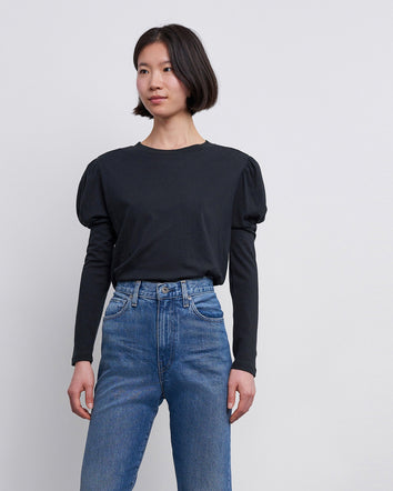 levi's® made & crafted® 女裝puff 長袖白色襯衫 | 女裝 189260002XS- Beautiful Black  – Levi's 香港
